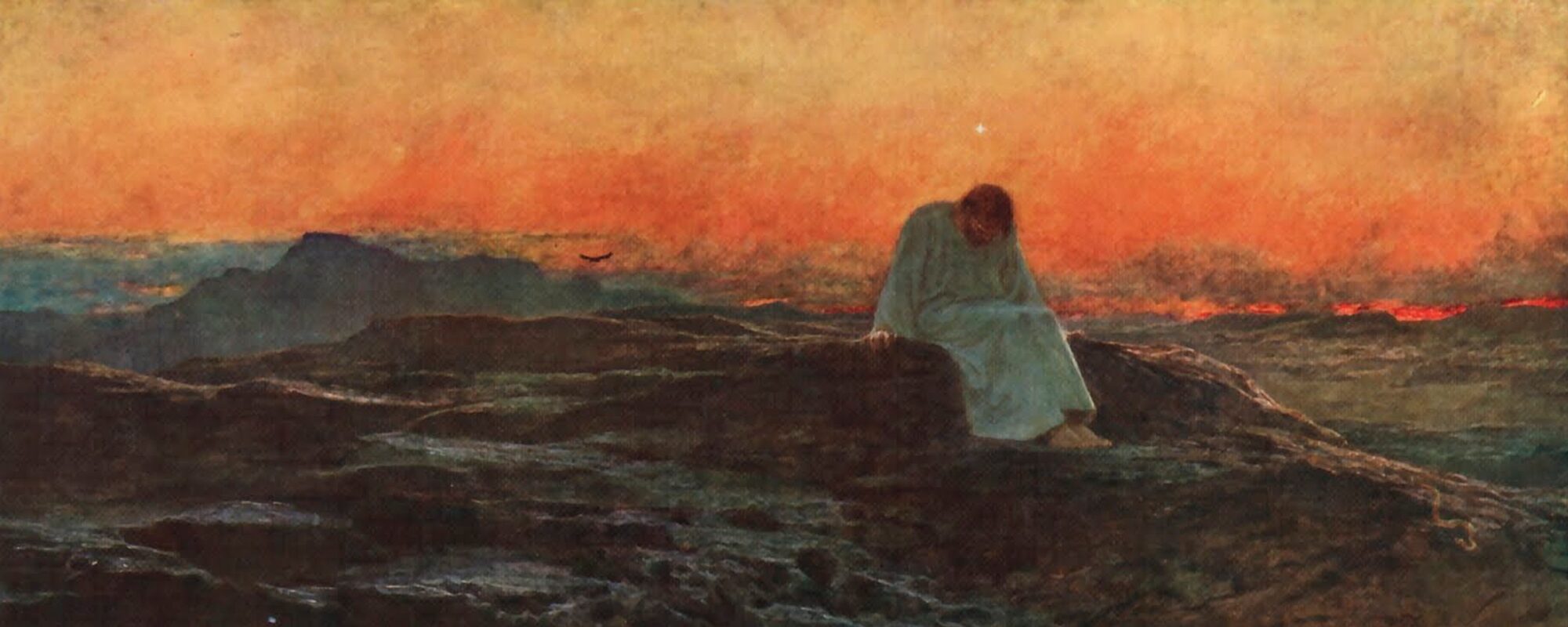 Painting Jesus in the Desert